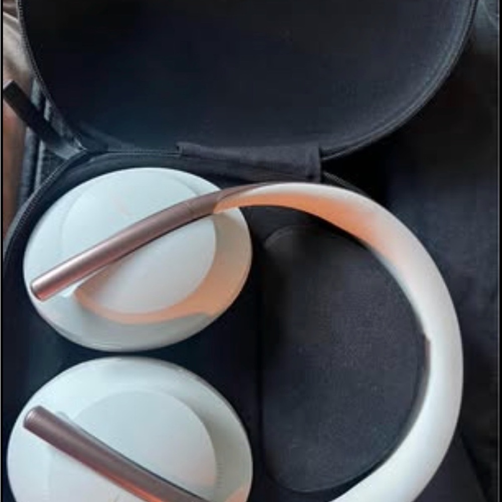 Bose Over-Ear Headphones - White and Silver